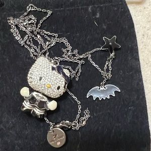 Swarovski Hello Kitty Halloween Necklace